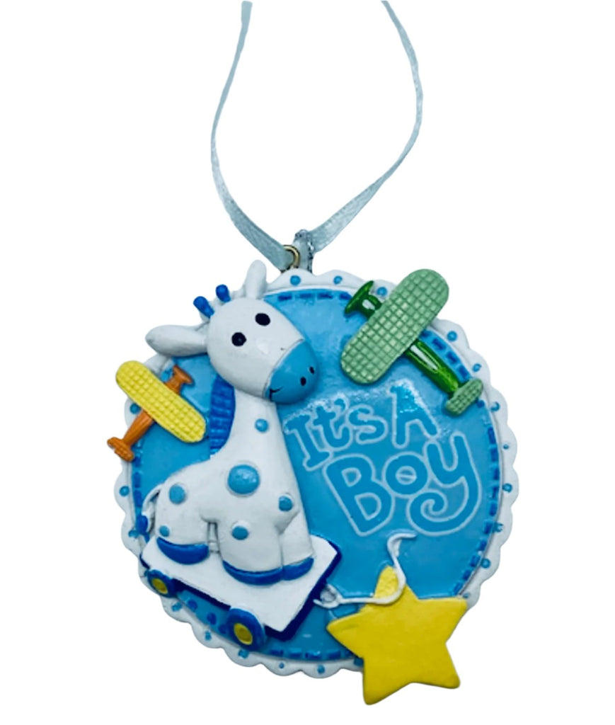 It's a Boy/Girl Personalized Ornament  GSM Pers Orn   