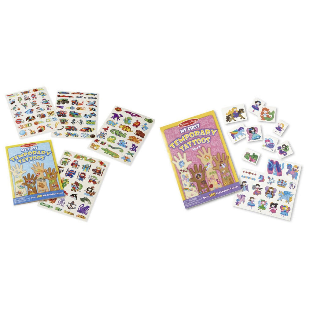 Temporary Tattoos  Melissa and Doug   