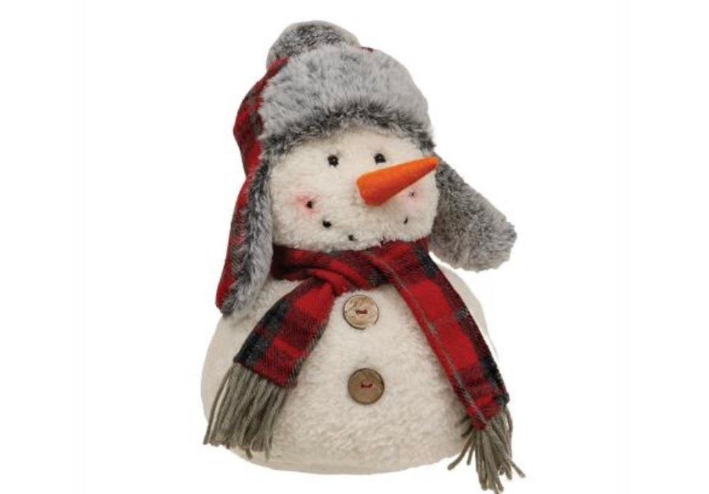 Winter Plaid Snowman Sitters  Bright Ideas Small  