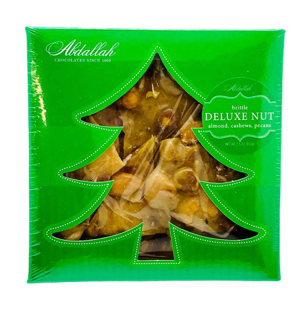 Deluxe Nut Brittle  Abdallah Candy   