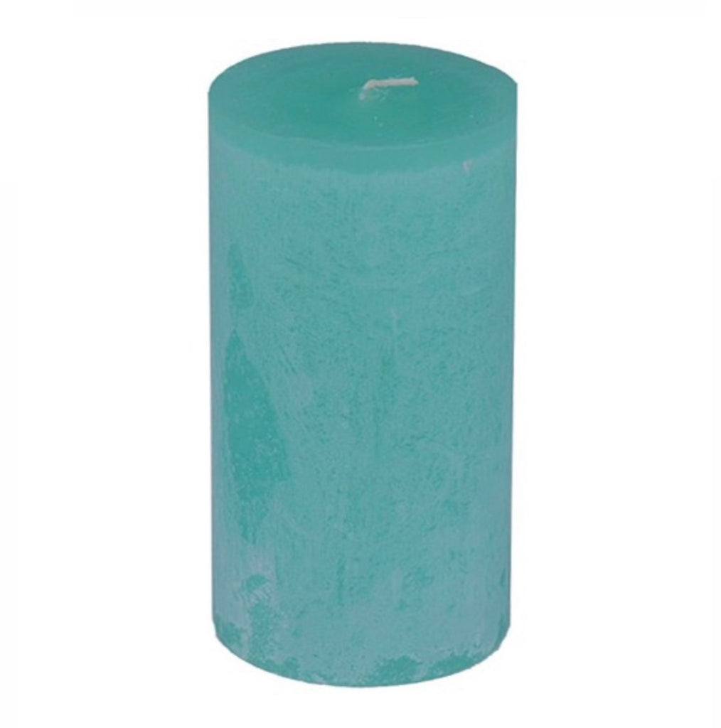 Turquoise Timber Candles  Vance Kitira 3.25 x 6  