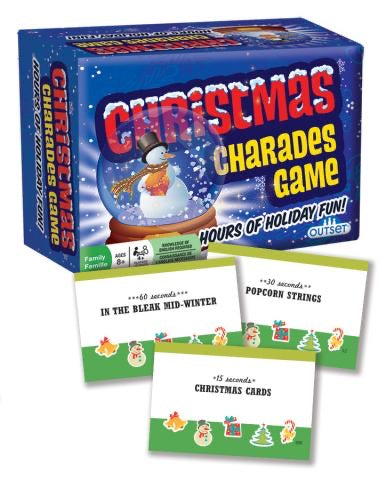 Christmas Charades Game  Outset Media   