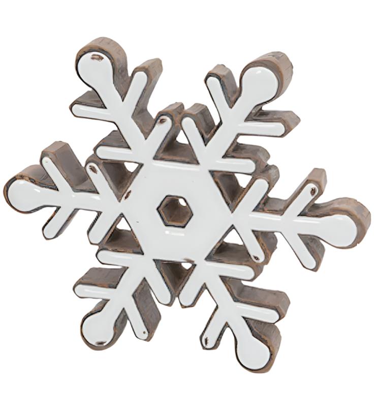 Tabletop Snowflakes  Gerson Large  