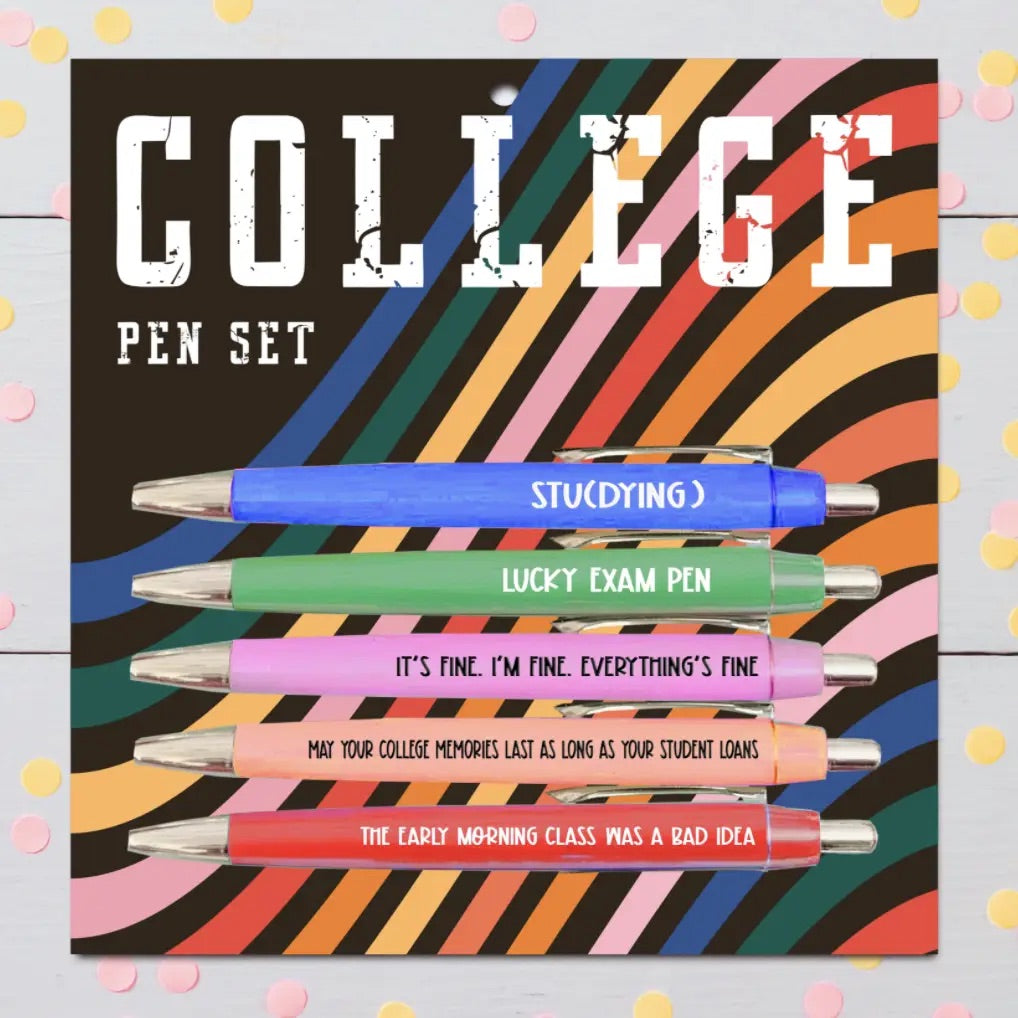 College Pen Set  Fun Club   