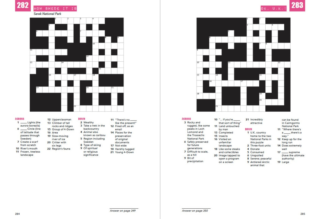 National Parks: 300 Crossword Puzzles  Quarto Press   