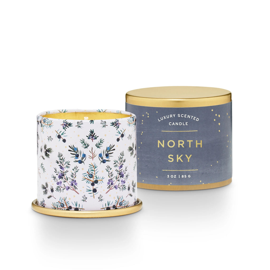 North Sky Candles and Diffuser  Illume Small Tin  