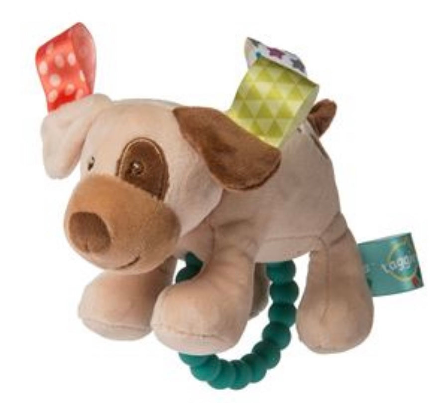 Taggies Teether Rattles  Mary Meyer Buddy Dog Teether  