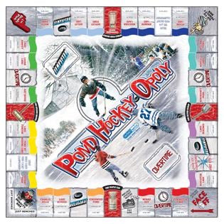 Pond Hockey-Opoly Game  Outset Media   