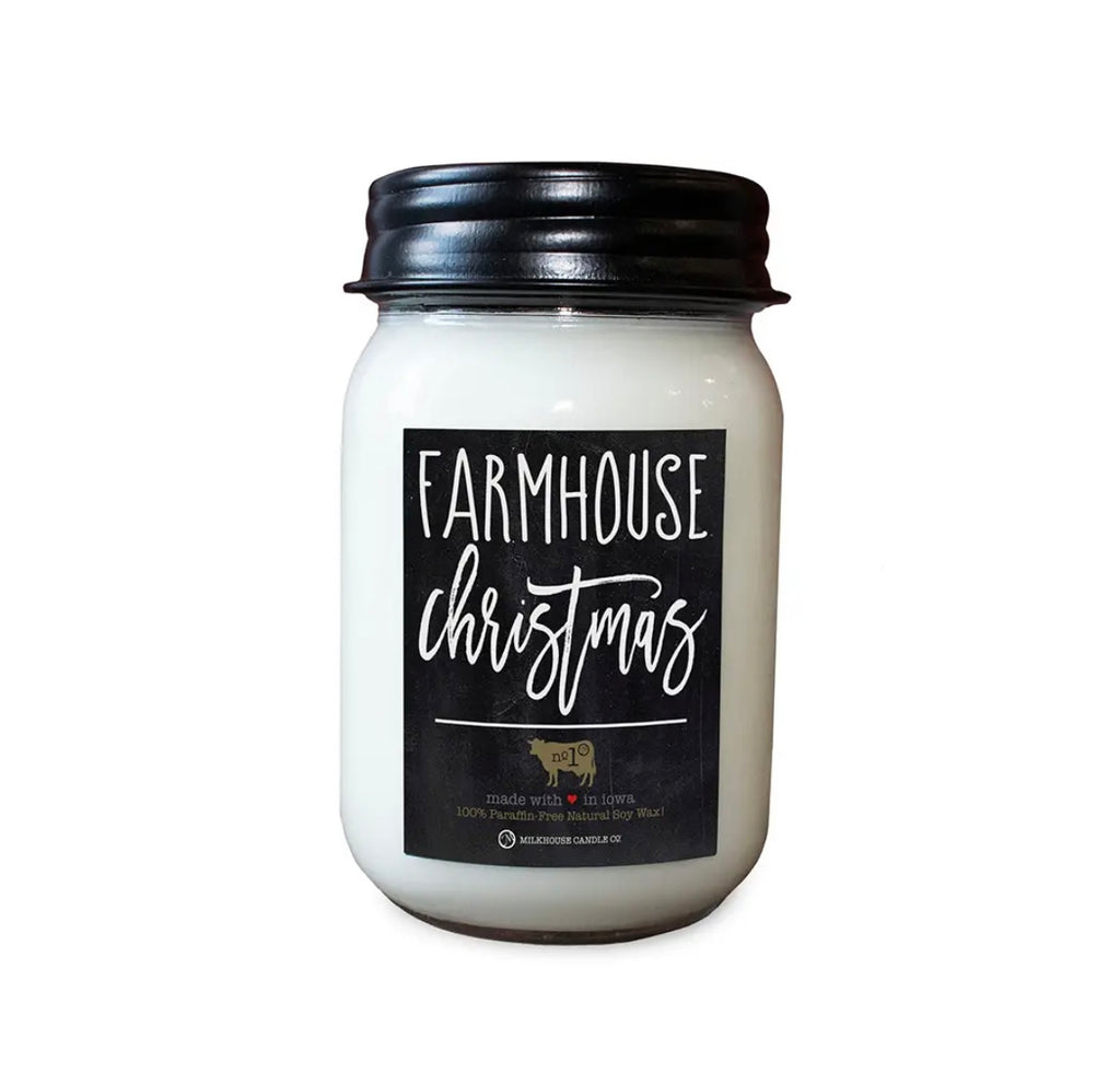 Farmhouse Christmas Candles  Milkhouse Candles   