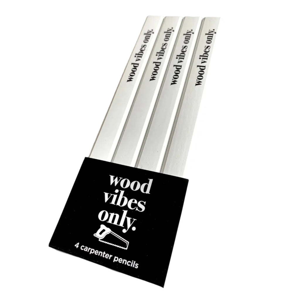 Wood Vibes Only Carpenter Pencil Set  Snifty   