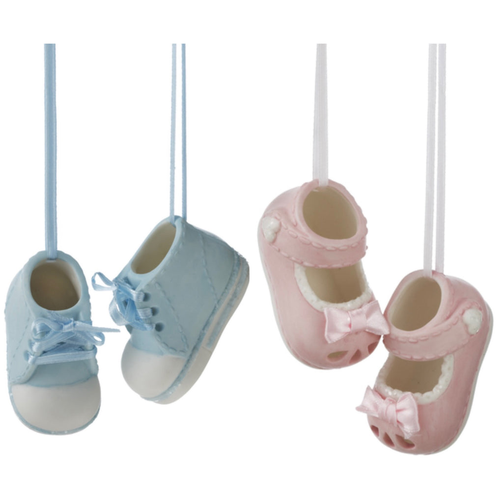 Baby Shoes Personalized Ornament  GSM Pers Orn   