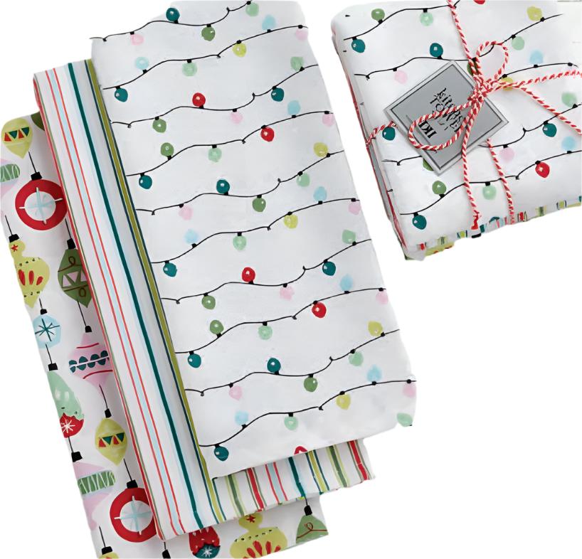 Festive Christmas Dish Towel Set  DII   