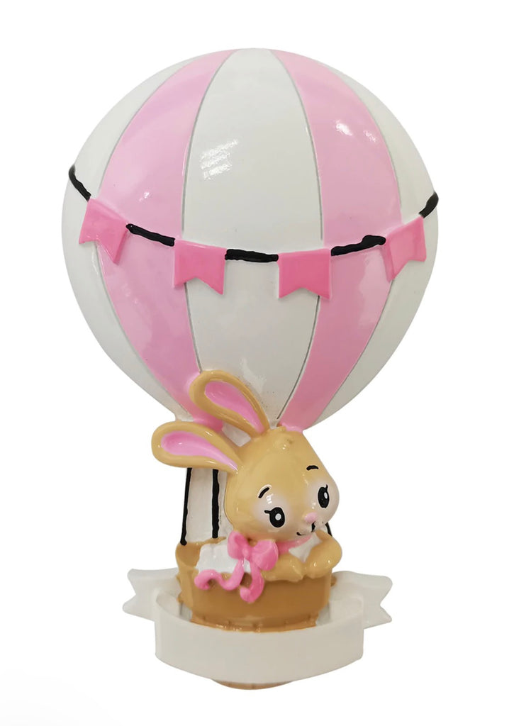 Girl Bunny Balloon Ornament  Polar X   