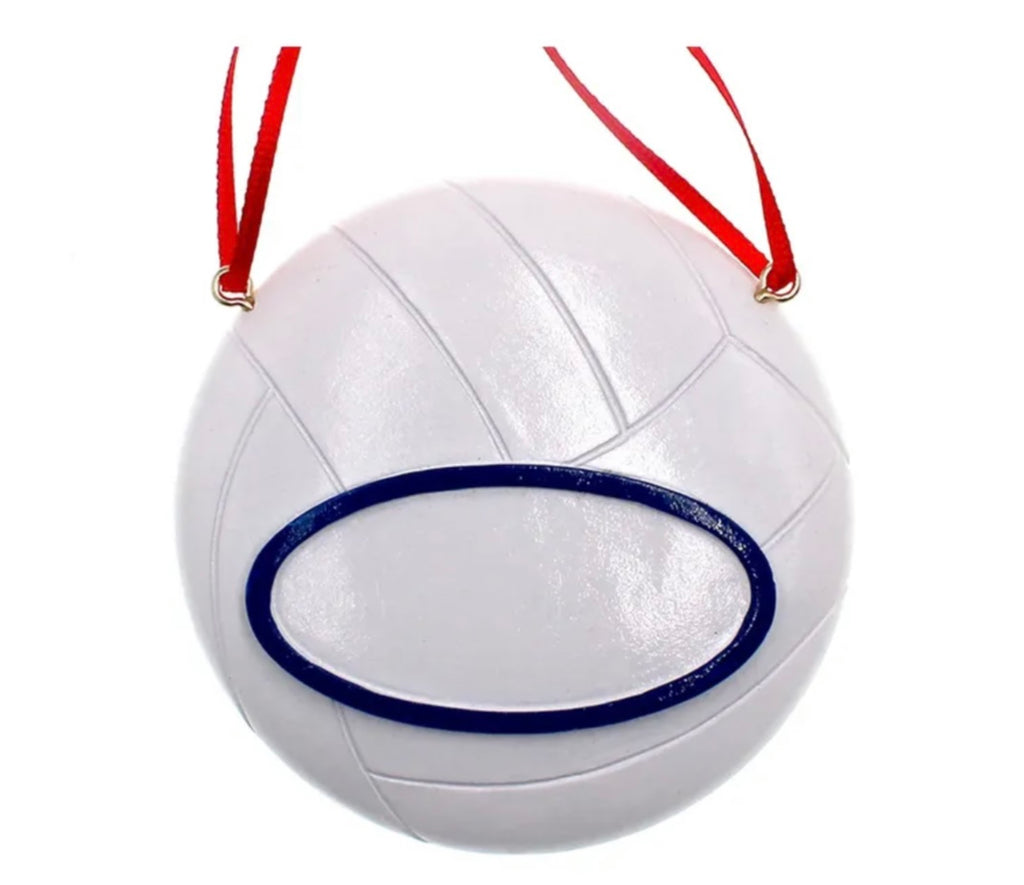 Volleyball Personalized Ornament  Kurt Adler   