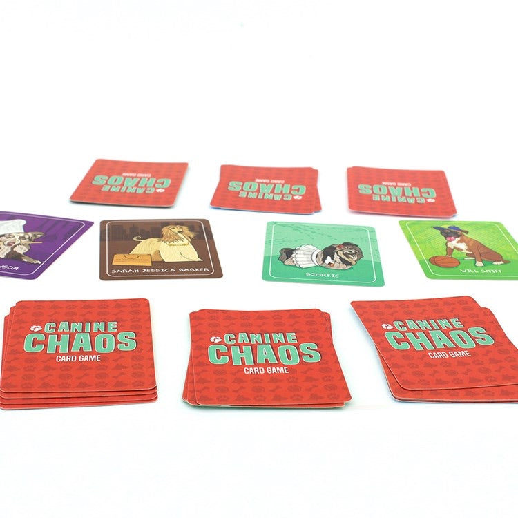 Canine Chaos Card Game  Ginger Fox   