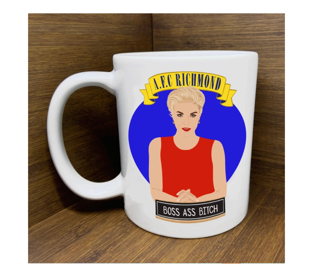 Ted Lasso Mugs  Citizen Ruth Boss Bitch  