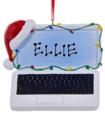 Laptop Personalized Ornament  GSM Pers Orn   