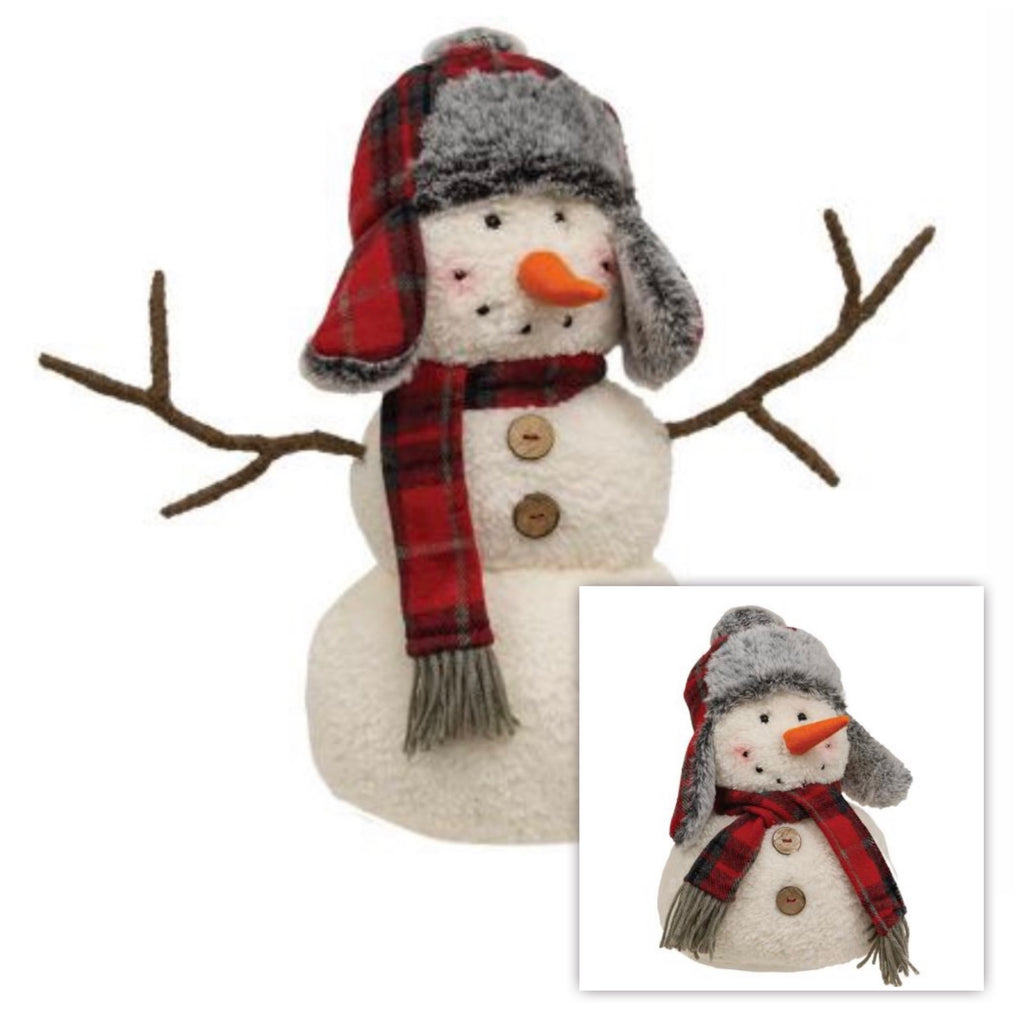 Winter Plaid Snowman Sitters  Bright Ideas   