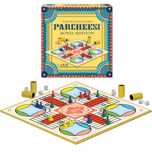 Classic Parcheesi Royal Edition Game  Winning Moves   