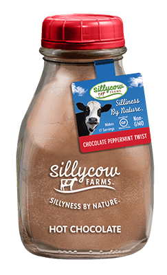 Sillycow Farms Hot Chocolate  Sillycow Farms Peppermint Twist  