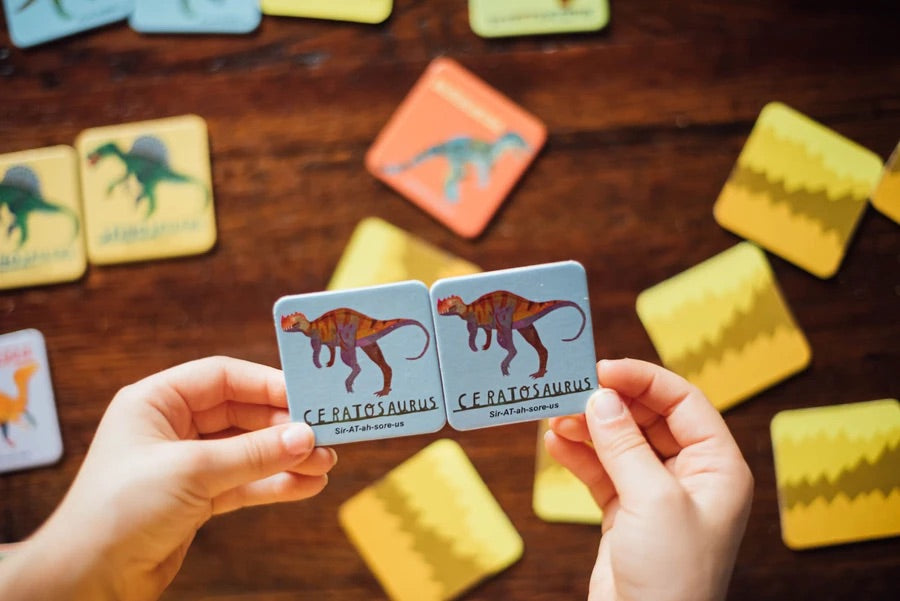 Dinosaurs Little Matching Game  Eeboo   