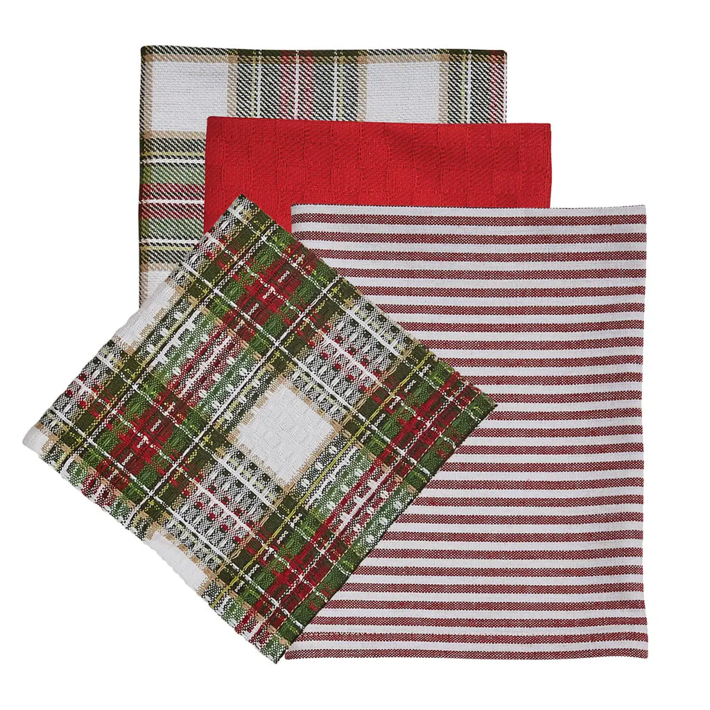 Balsam Berry Linens  Park Designs Dish Towel / Dish Cloth Set  