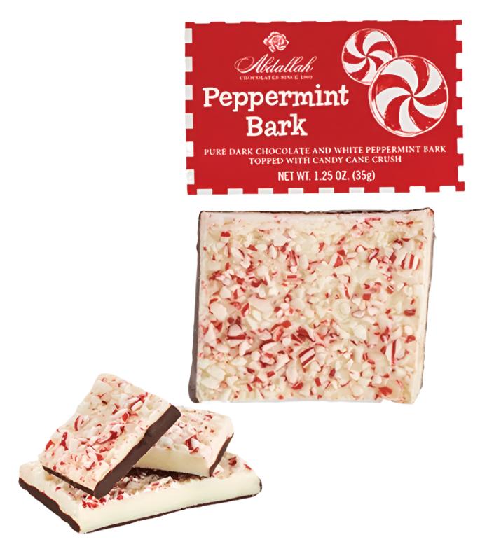 Peppermint Bark Square  Abdallah Candy   