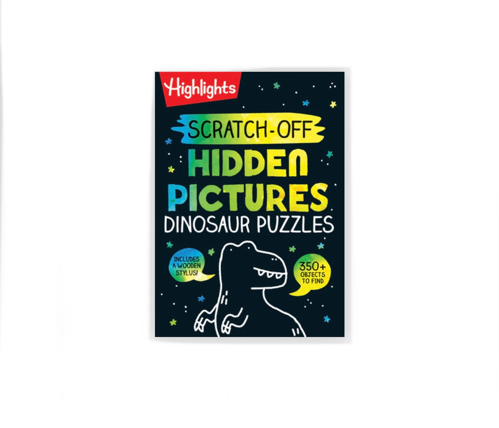 Hidden Pictures Scratch-Off Activity Books  Penguin Random House Dinosaur  