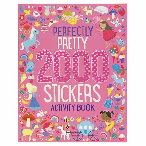 2000 Stickers Perfectly Pretty Activity Book  Cottage Door Press   