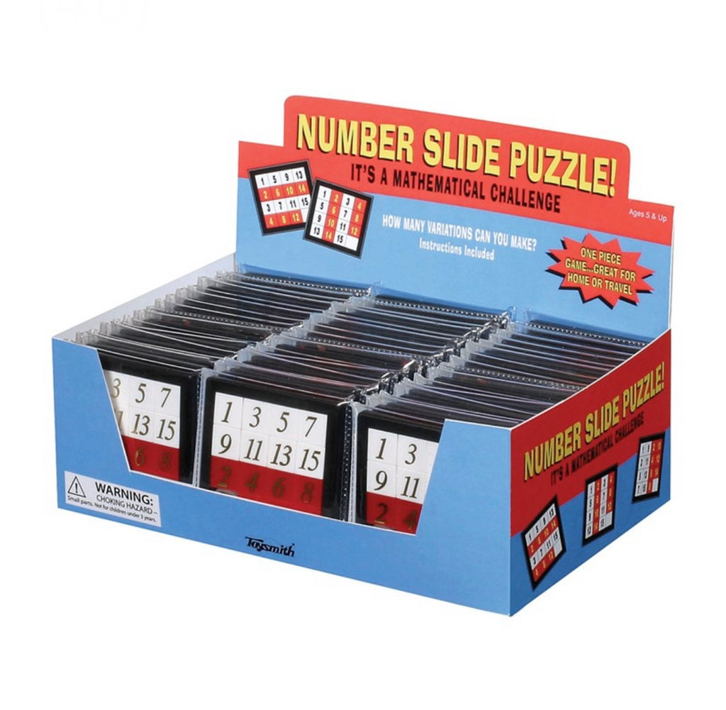 Number Slide Puzzle  Toysmith   