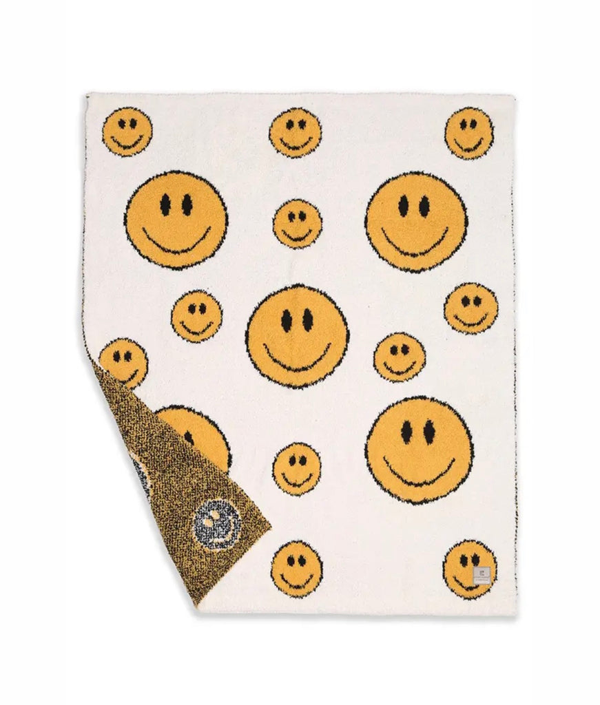 Happy Face Throw Blanket Shirts Jasmine Trading Corp   