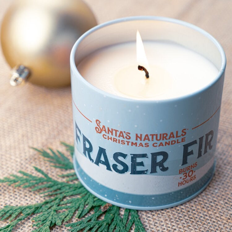 Santa’s Naturals Fraser Fir Candle  Santa’s Naturals   