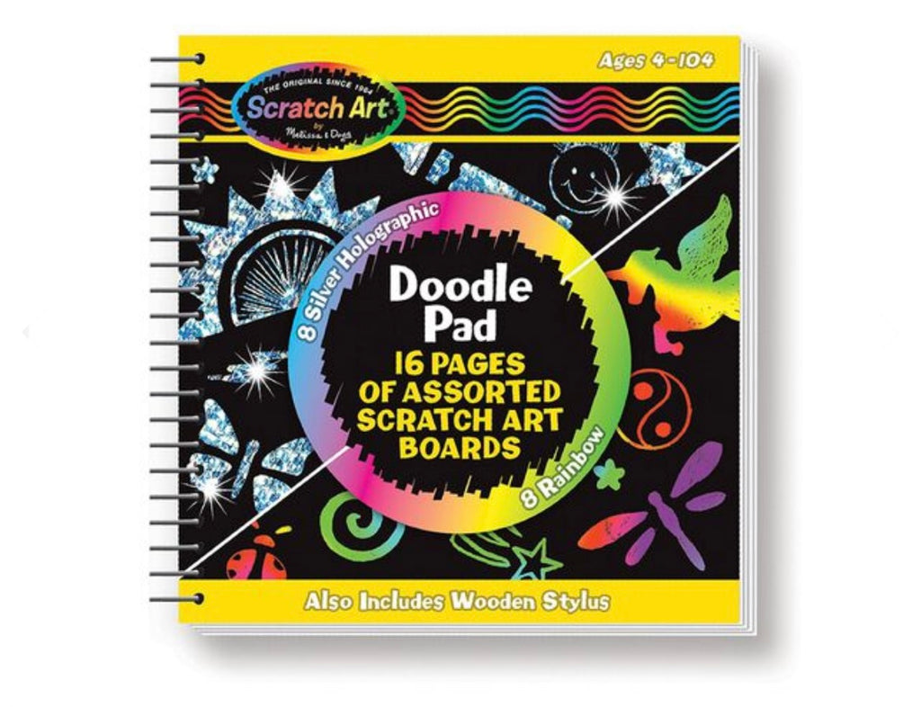 Scratch Art Doodle Pad  Melissa and Doug   