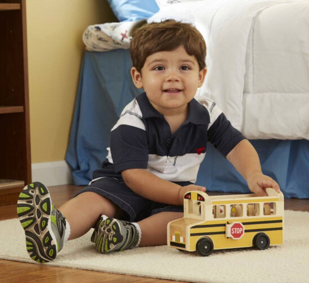 Wooden School Bus  Melissa and Doug   