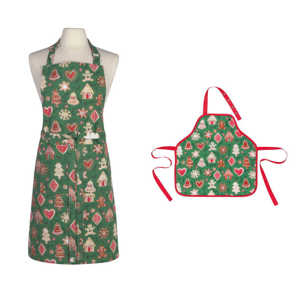 Christmas Cookies Adult & Child's Apron  Now Designs   