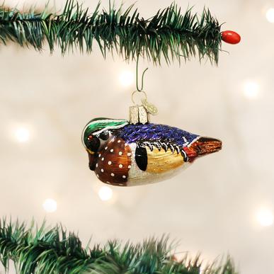 Wood Duck Ornament  Old World Christmas   